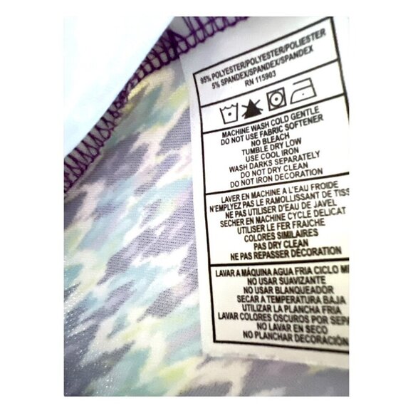 Bermuda Sands Golf Tennis Pickleball Athletic Dress Lavender Floral Size Medium - Picture 7 of 13